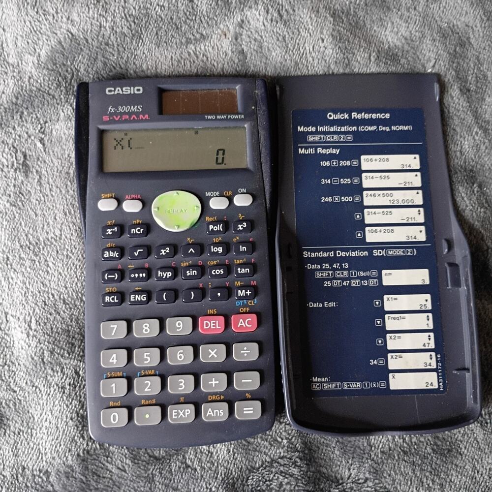 casio fx-300ms scientific calculator